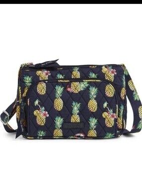 Vera Bradley Toucan Party Little Hipster Crossbody Bag